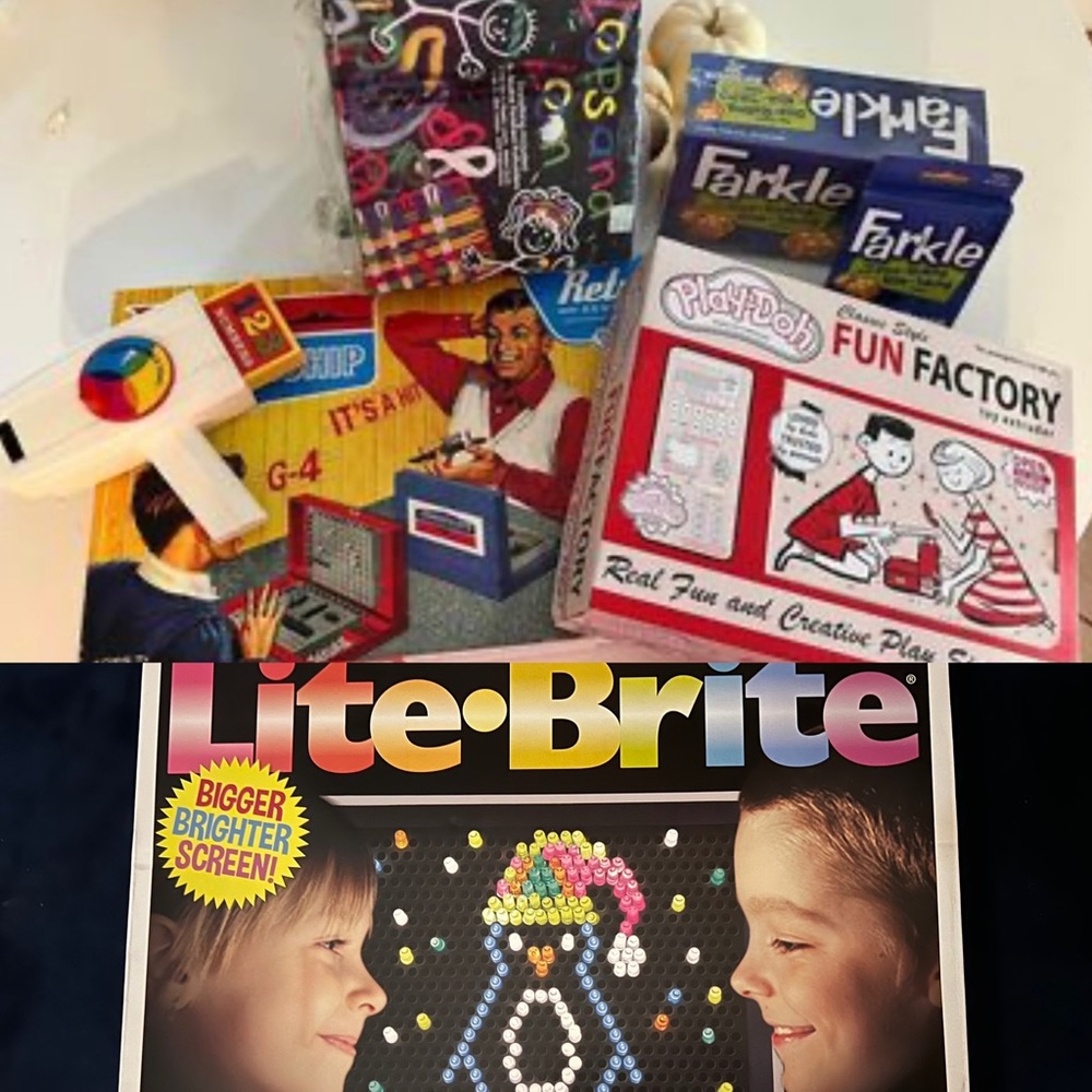 ⭐️NEW NWT NIB LOT CLASSIC RETRO VINTAGE STYLE TOYS GAMES BATTLESHIP PLAY-DOH